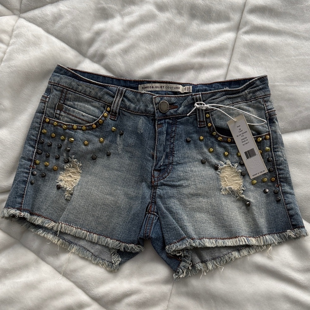 NWT Romeo & Juliet Couture Jean Shorts
